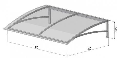 Z čeho a jak udělat baldachýn nad verandou domu